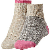 Alpine Design Women's Cotton Ragg Socks - 2 Pack