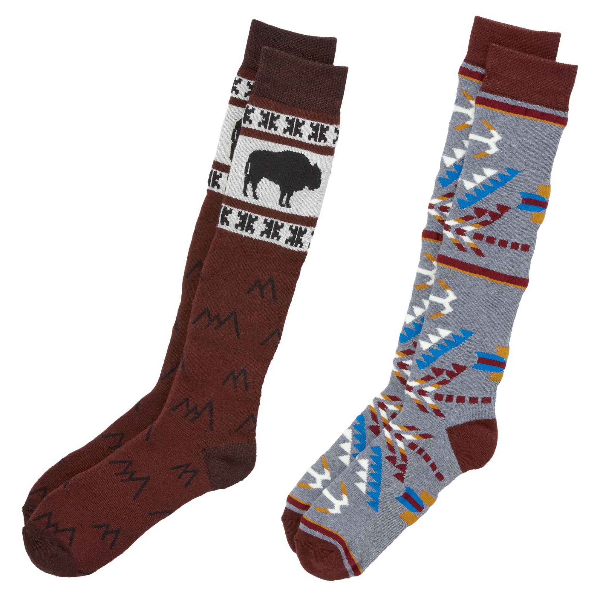 Alpine Design Men's Snow Sport Socks – 2 pack