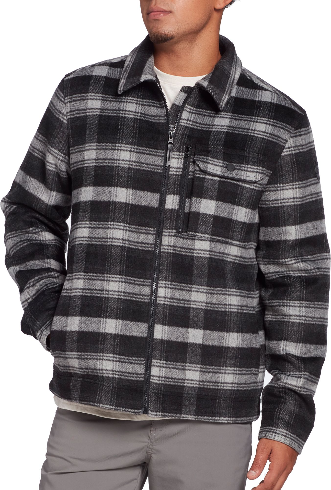 Plaid Ombre Pure Black