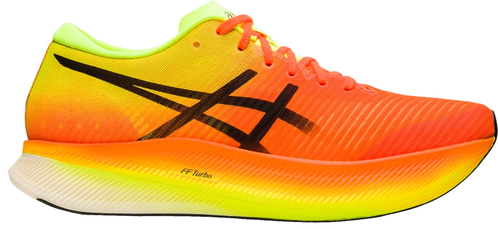 Asics Men’s METASPEED Sky Running Shoes, Size 13, Black/Orange | Black Friday Deal