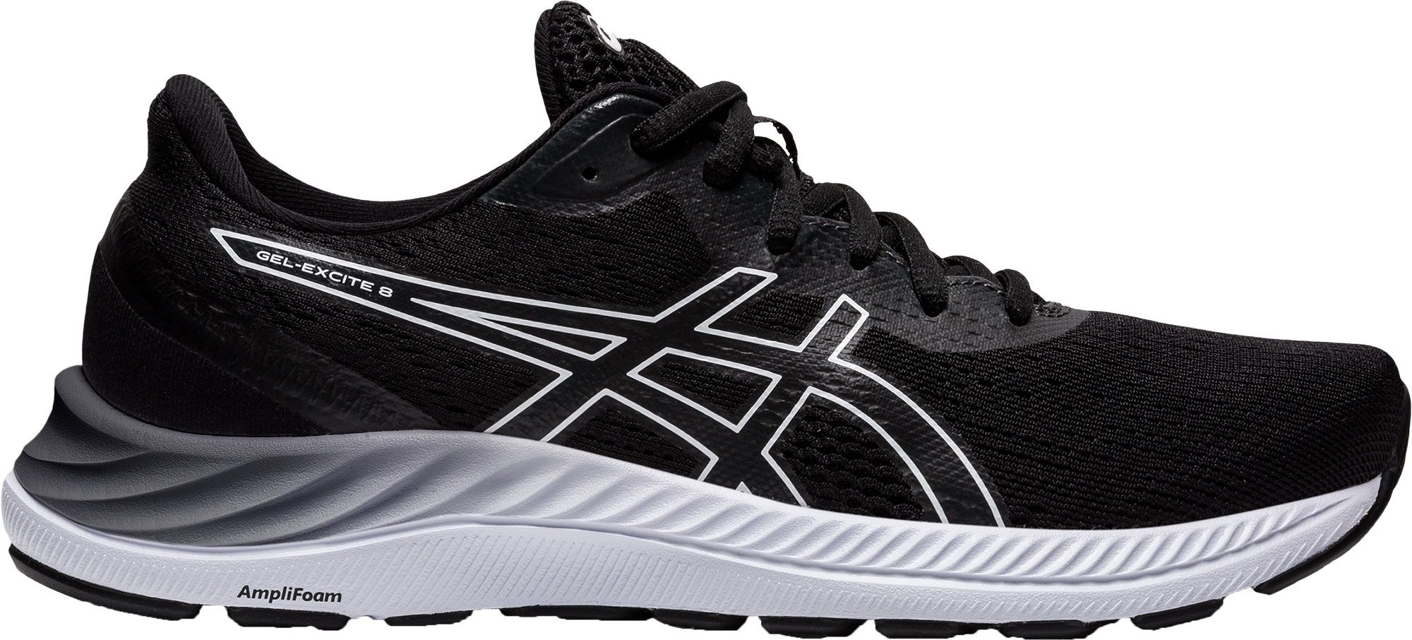 asics black shoes womens