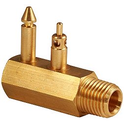 Attwood Johnson/Evinrude/OMC Brass Quick-Connect Tank Fitting