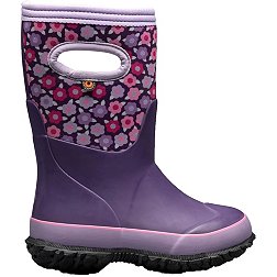 Bogs Kids' Grasp Flower Insulated Rain Boots