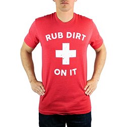 Baseballism Men's "Rub Dirt On It" T-Shirt