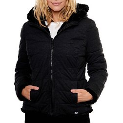 Be Boundless Women's Thermo-Lock Quilted Full-Zip 2-in-1 Hooded Jacket