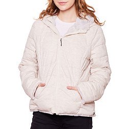 Be Boundless Women's Thermo-Lock Quilted Full-Zip 2-in-1 Hooded Jacket