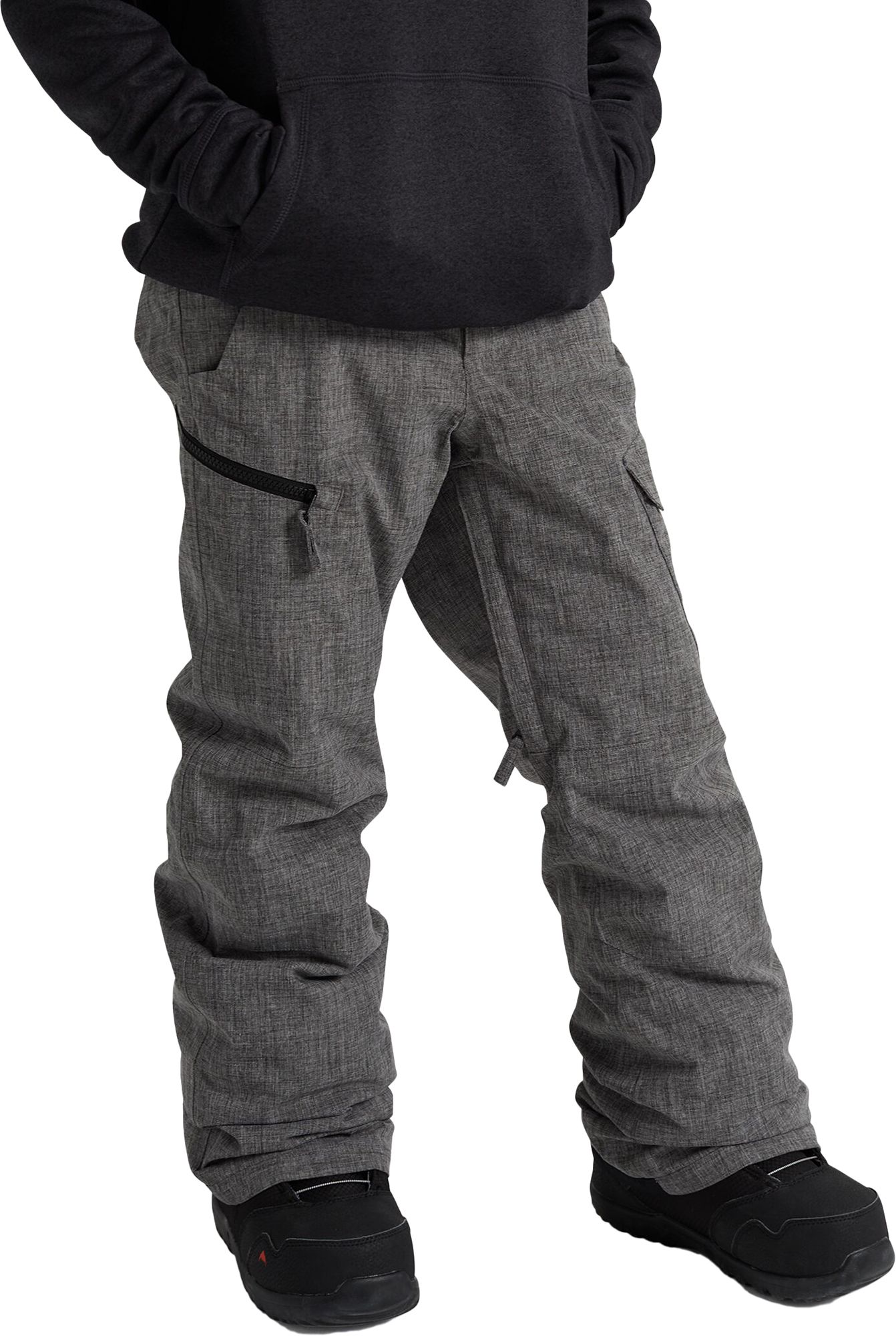 Burton Boys' Exile Cargo Pants - Gray