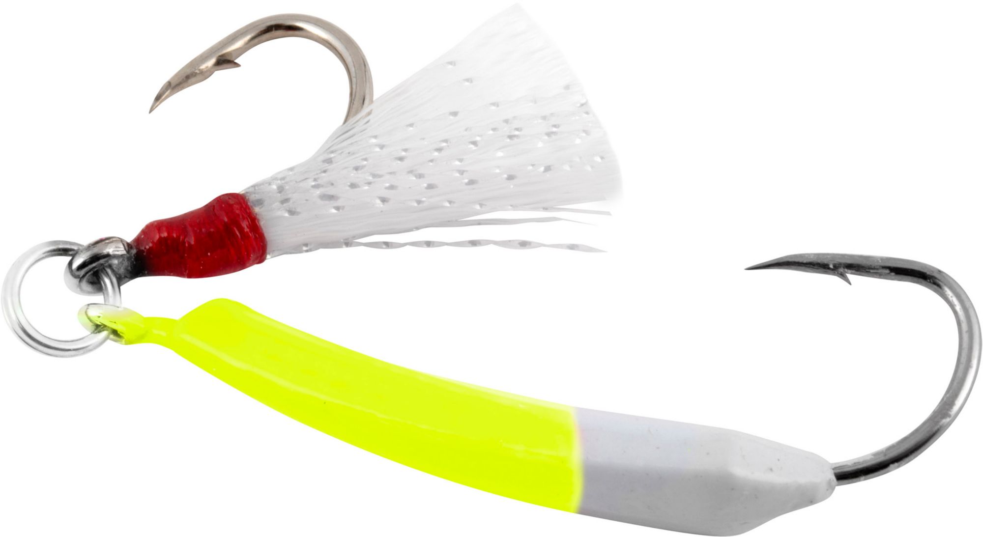 Chartreuse/White