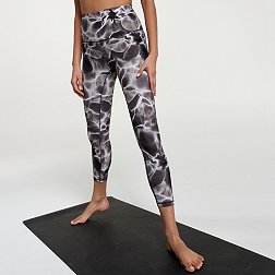 Gaiam Women's Capri Yoga Pants - Performance Spandex Compression Legging