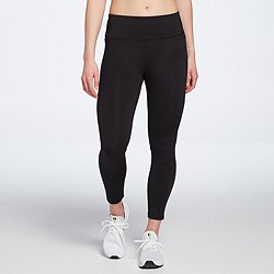 Athletic Works Women's Stretch Cotton Blend Ankle Leggings with Side Pockets  - Yahoo Shopping