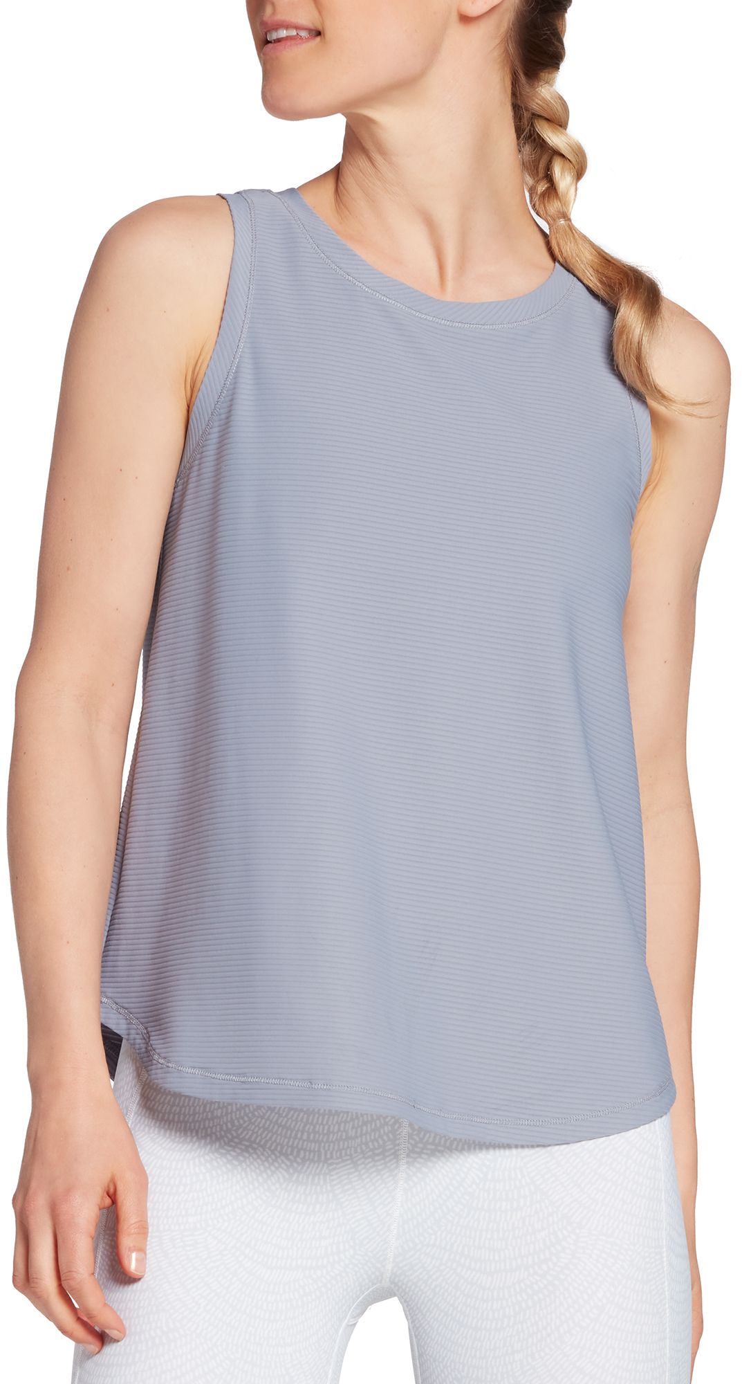 CALIA Women's Renew Drop Needle Shirttail Tank