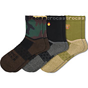 Crocs Socks Adult Quarter Graphic 3-Pack