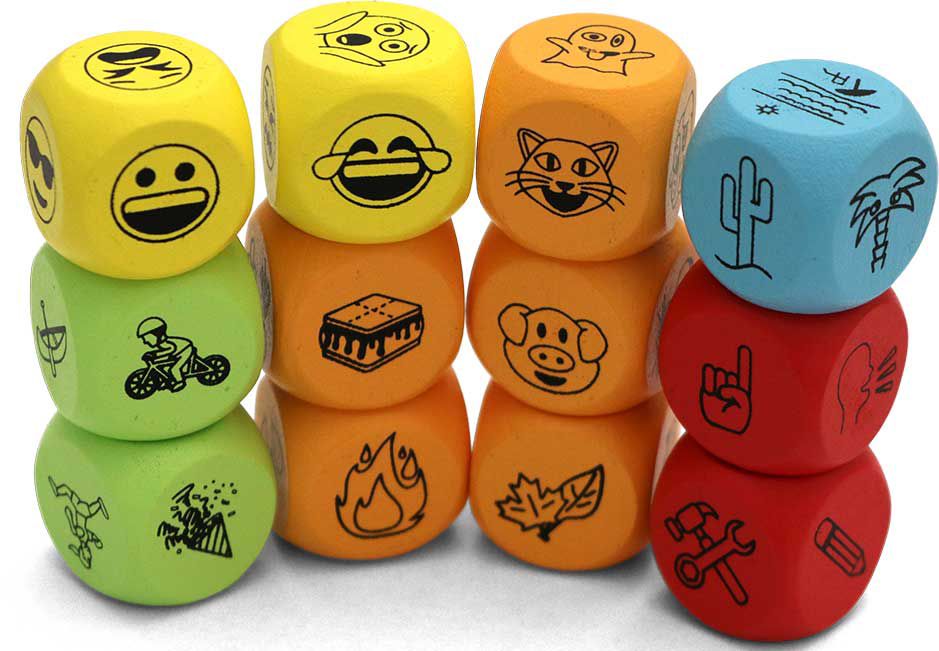 Coghlan's Fireside Story Dice Kit