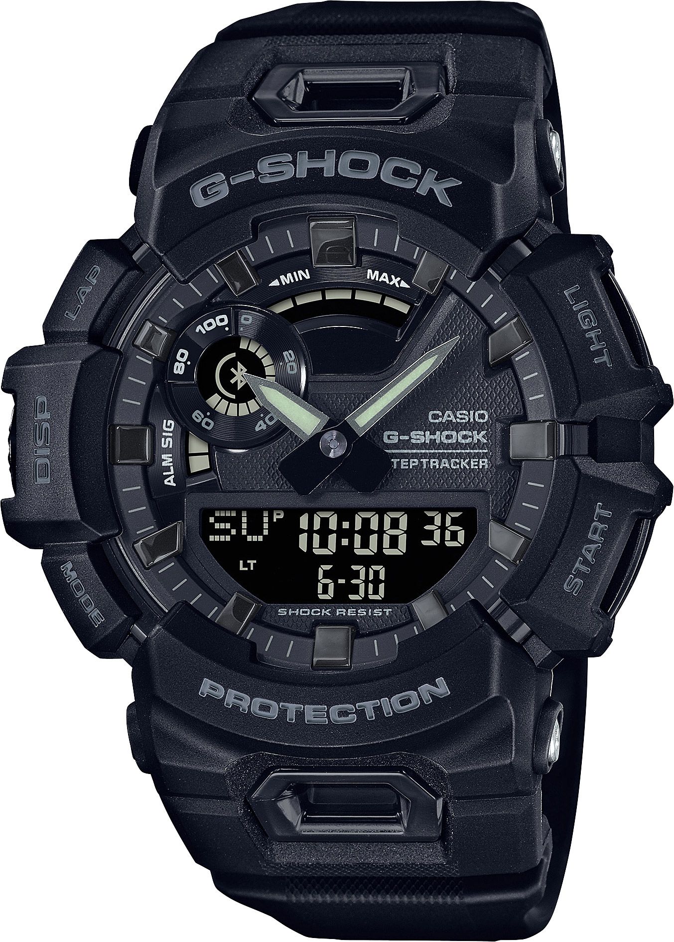 Photos - Wrist Watch Casio G-Shock Step/Distance Tracker, Men's, Black/Gray 21CIOMGSHCKSTPDSTTC 