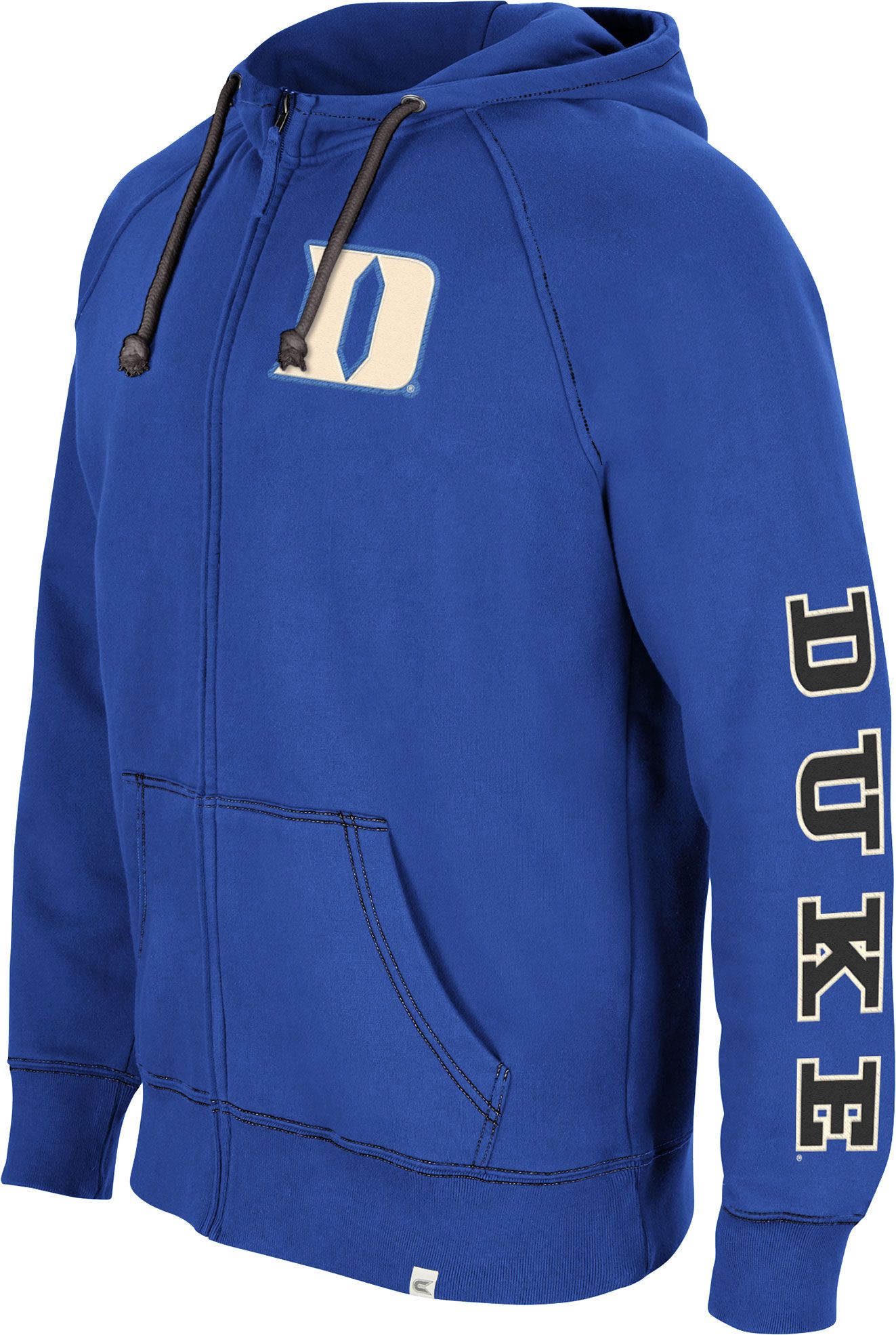 Colosseum men's duke blue devils fleece pullover hot sale black hoodie