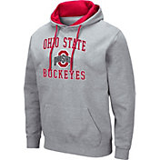 Colosseum Men's Ohio State Buckeyes Grey Pullover Hoodie