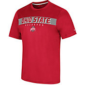Colosseum Men's Ohio State Buckeyes Scarlet Mosbius T-Shirt