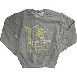 Tones of Melanin Southern University Jaguars Grey Crew Neck Sweatshirt