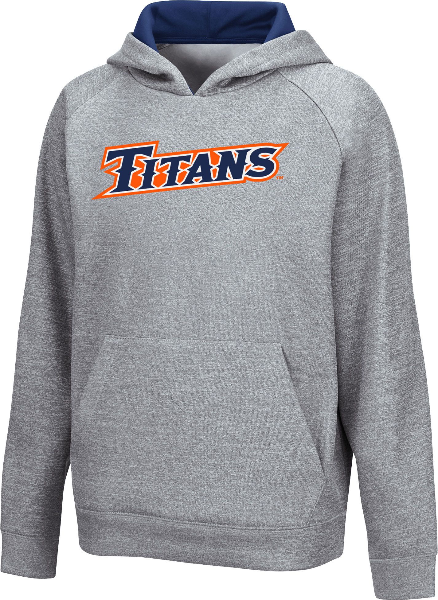 Youth Cal State Fullerton Titans Grey Pullover Hoodie