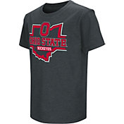 Colosseum Youth Ohio State Buckeyes Black Playbook T-Shirt