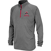 Colosseum Youth Ohio State Buckeyes Grey Quarter-Zip Pullover Shirt