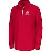 Colosseum Youth Ohio State Buckeyes Scarlet Quarter-Zip Pullover Shirt