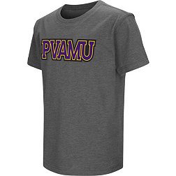 Colosseum Youth Prairie View A&M Panthers Grey Dual Blend T-Shirt