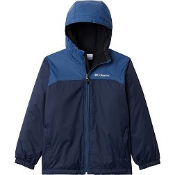 Columbia Boys' Glennaker Sherpa Lined Rain Jacket