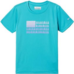 Columbia Girls' Mirror Creek Short Sleeve Graphic T-Shirt