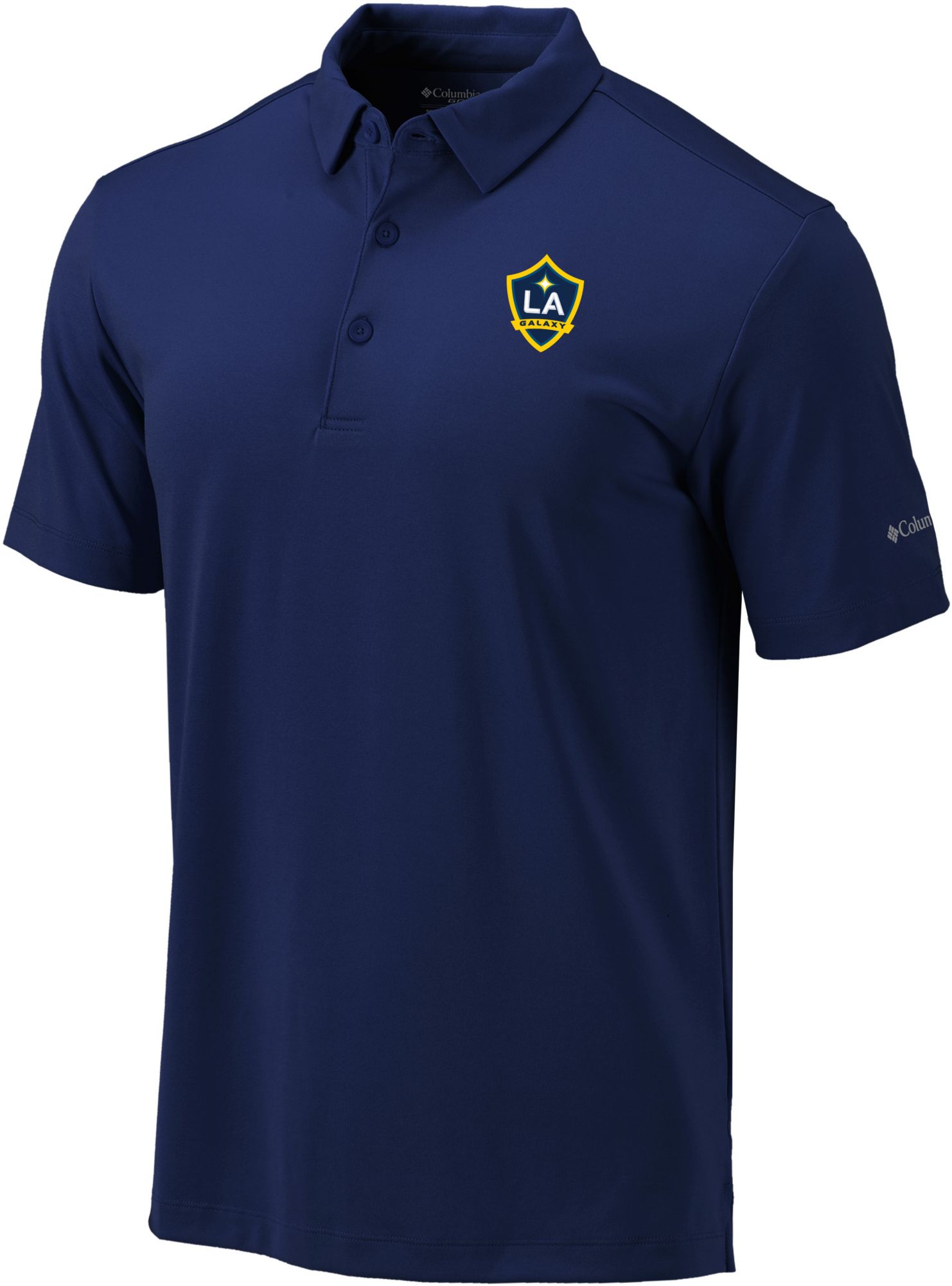 Columbia Men's Los Angeles Galaxy Drive Navy Polo
