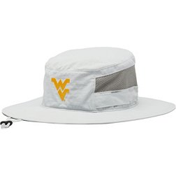 Columbia Men's West Virginia Mountaineers Grey Bora Bora Booney Hat