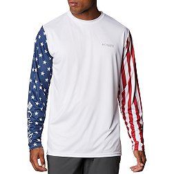 Columbia Men's Terminal Tackle PFG Americana Long Sleeve Shirt