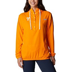 Columbia Women's Tennessee Volunteers Tennessee Orange PFG Tamiami Quarter-Snap Long Sleeve Hooded Shirt