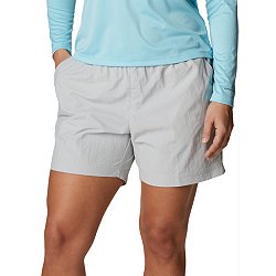 Columbia PFG Women's Backcast Gray Water Fishing Shorts Size XL