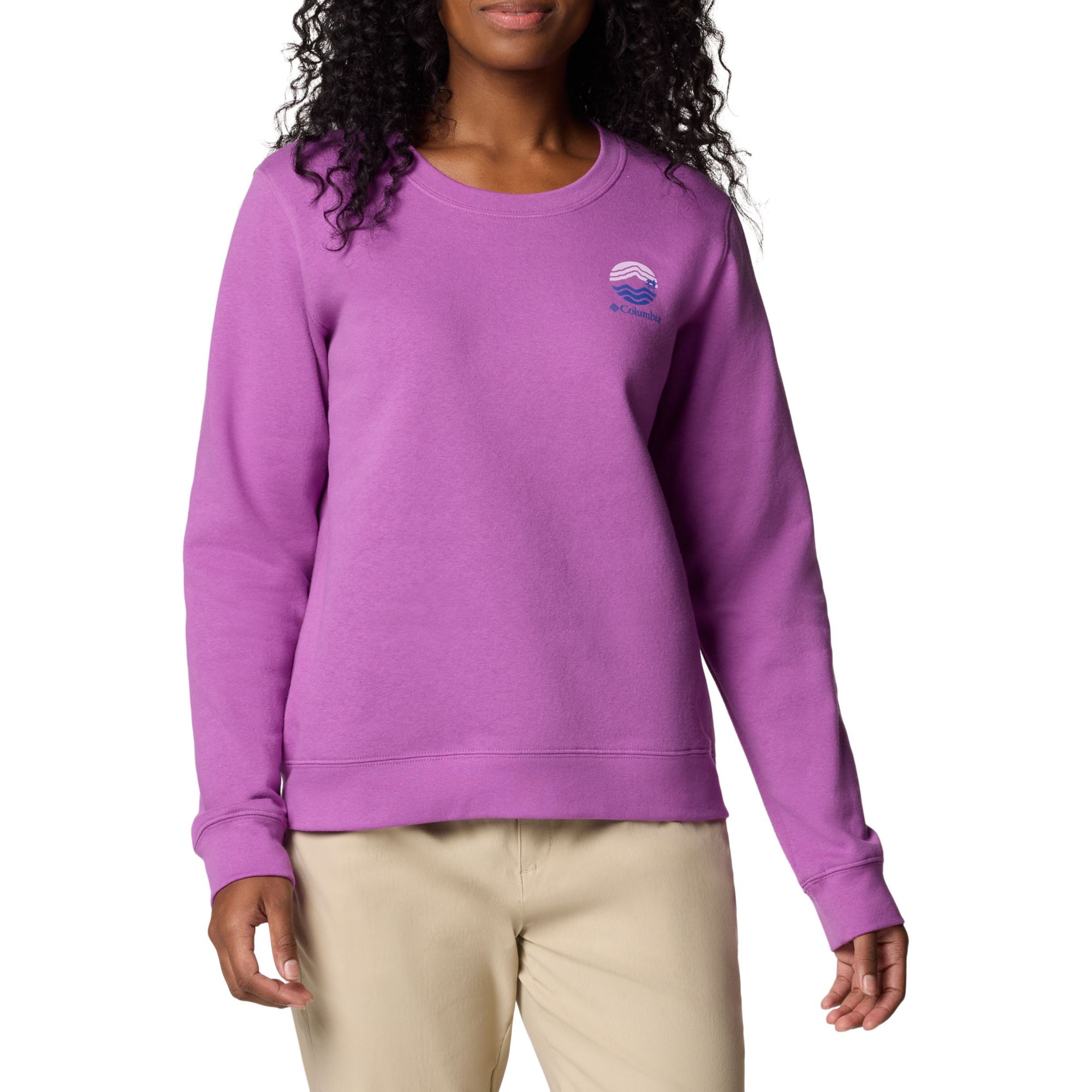 Columbia Women's Trek Graphic Crewneck Sweatshirt