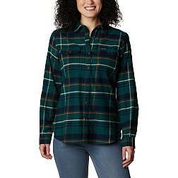 Columbia Women's Pine Street Stretch Flannel Shirt