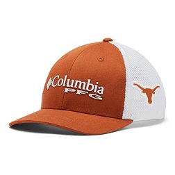 Columbia Youth Texas Longhorns Burnt Orange PFG Mesh Adjustable Hat