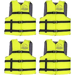 Connelly Nylon 4-Pack Life Vests and Safety Pack