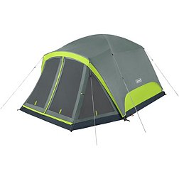 Coleman Skydome 6-Person Camping Tent With Screen Room
