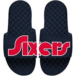 ISlide 2021-22 City Edition Philadelphia 76ers Navy Logo Slide Sandals