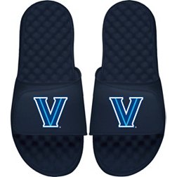 ISlide Villanova Wildcats Navy Logo Slide Sandals