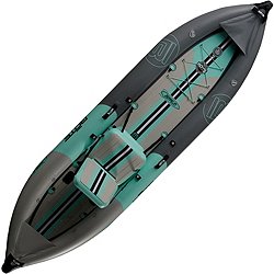 Airhead Angler Bay 4 Person Inflatable Fishing Boat Lake Pond Raft Float,  Green, 1 Piece - Pay Less Super Markets