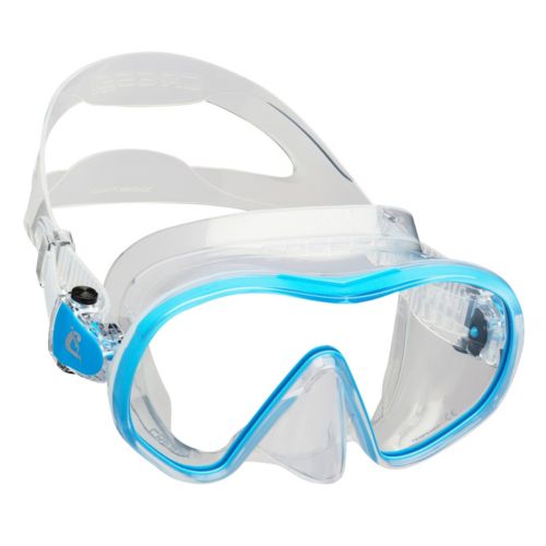Masque Et Tuba Cressi Big Eyes + Seal Dry - Ensemble Snorkeling Adulte, Noir, Vision Large