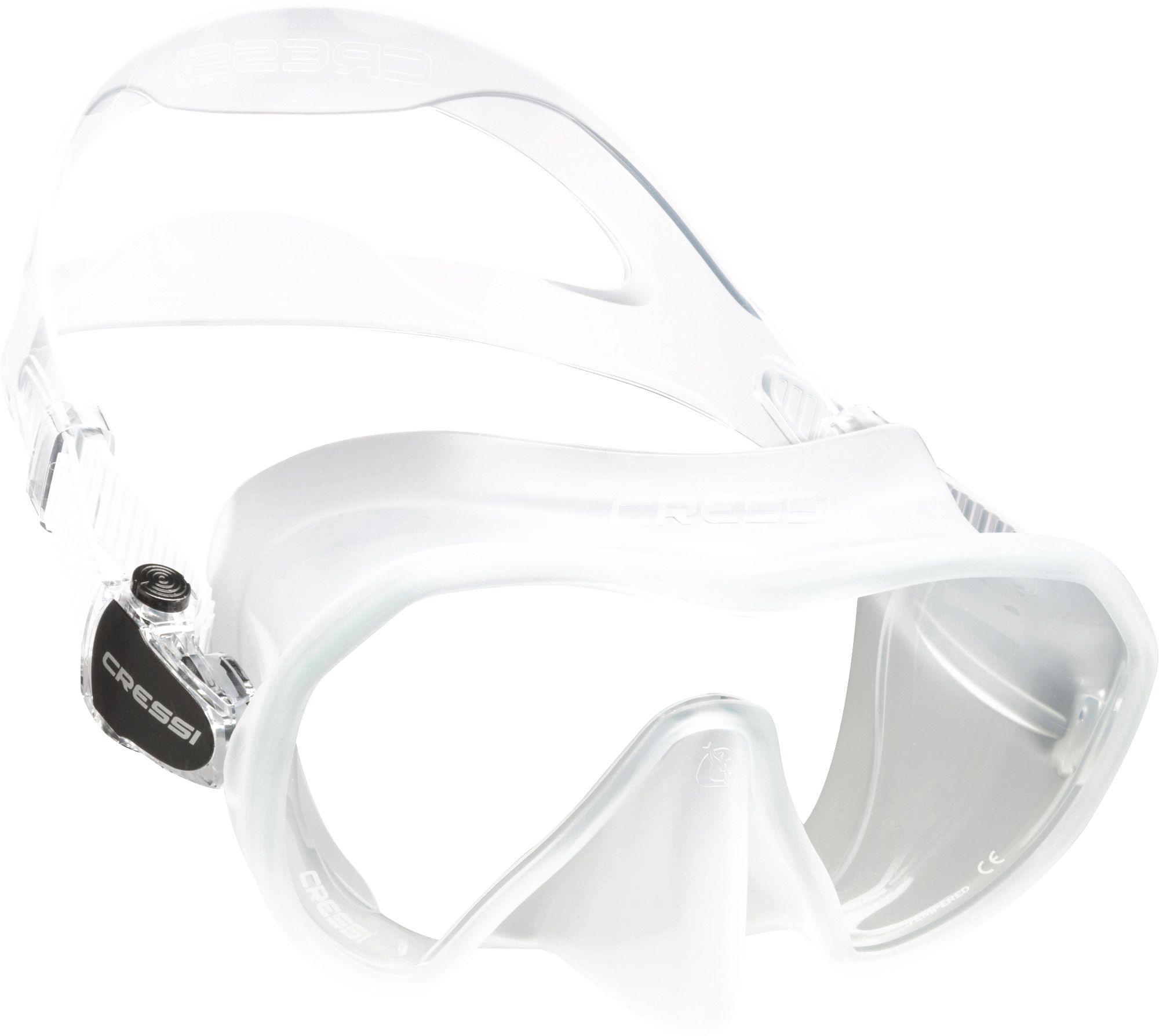 Photos - Swimming Mask Cressi Sub Cressi Z1 Snorkel Mask, Clear/Clear 21CREAZ1CLRCLRXXXSWE 
