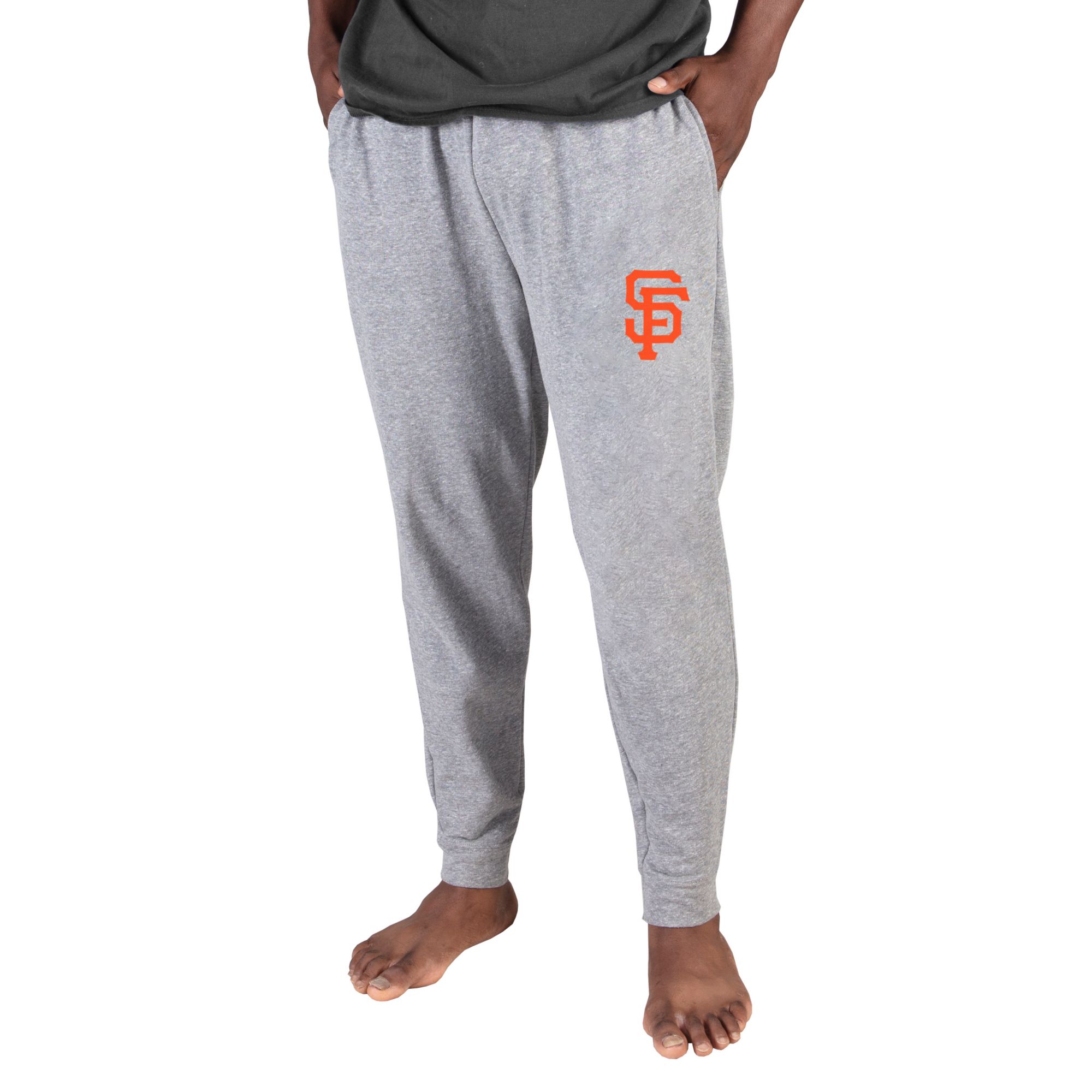 Concepts Sport Men's San Francisco Giants Gray Mainstream Cuffed Pants