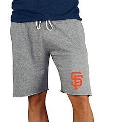 Concepts Sport Men's San Francisco Giants Grey Mainstream Terry Shorts