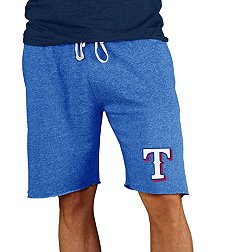 Concepts Sport Men's Texas Rangers Blue Mainstream Terry Shorts