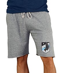 Concepts Sport Men's Minnesota United FC Grey Mainstream Terry Shorts