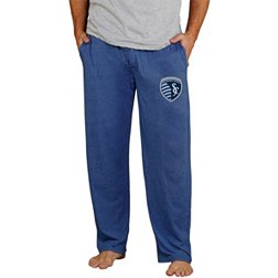 Concepts Sport Men's Sporting Kansas City Quest Navy Knit Pants