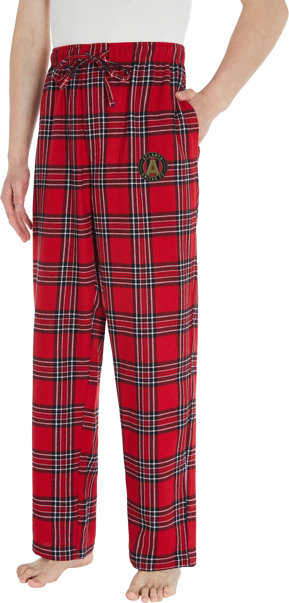 Concepts Sport Men's Atlanta United Takeaway Flannel Pajama Pants - Red